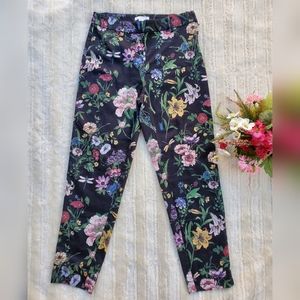 H&M Floral Dress Pants Size 8